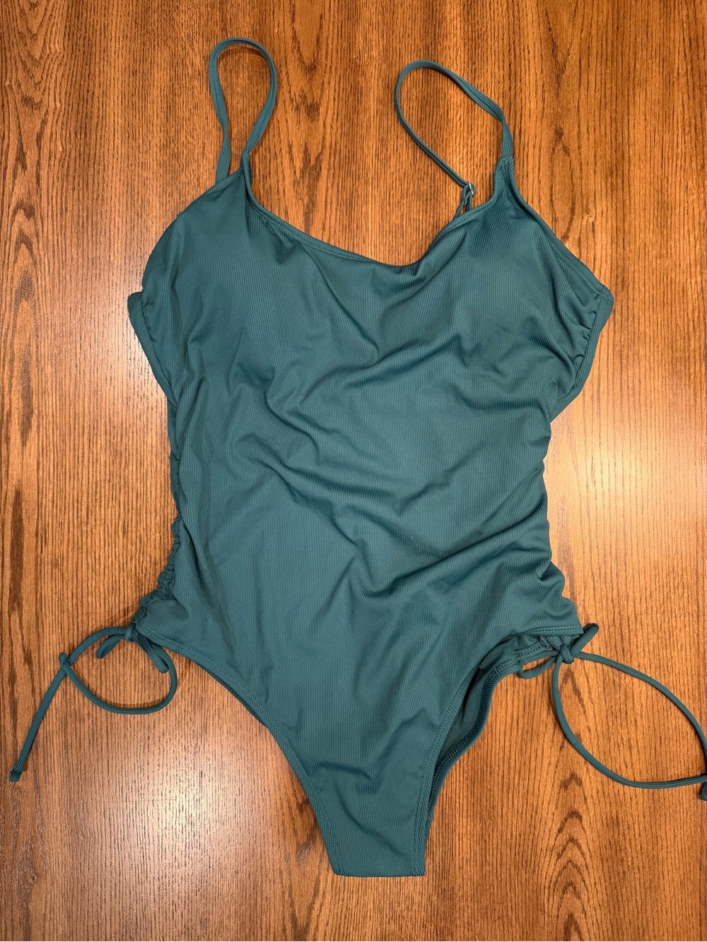Shade & Shore Teal One-Piece Swimsuit 🩱 Size L